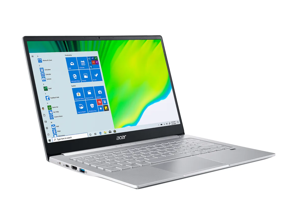 Acer America Acer America NX.HSEAA.002 Swift 3 laptop Ryzen 5 4500U 8 GB LPDDR4 256 GB SSD 14.0" FHD IPS — product photo