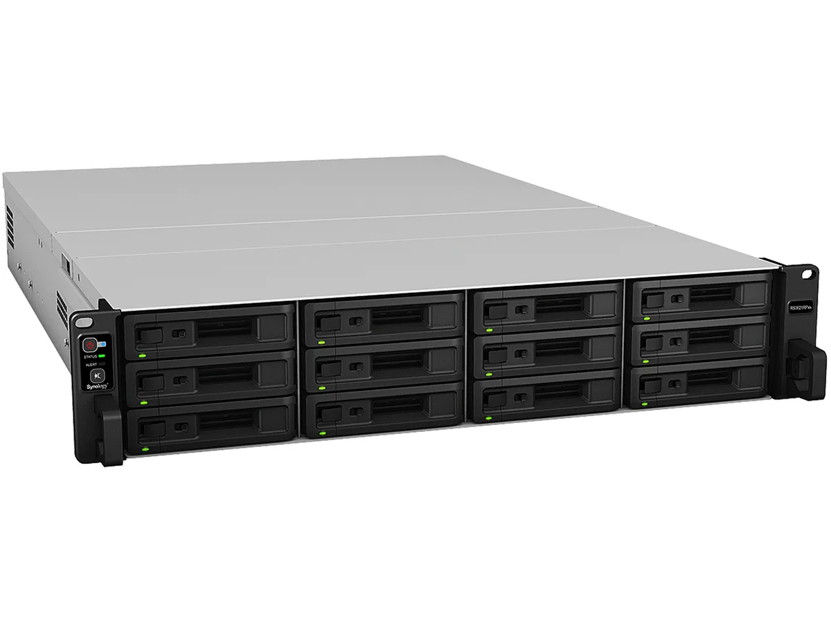 Synology Inc. Synology Inc. RS3621RPxs 12-Bay Rackmount NAS Xeon 6-Core 2.2GHz 8GB DDR4 — product photo