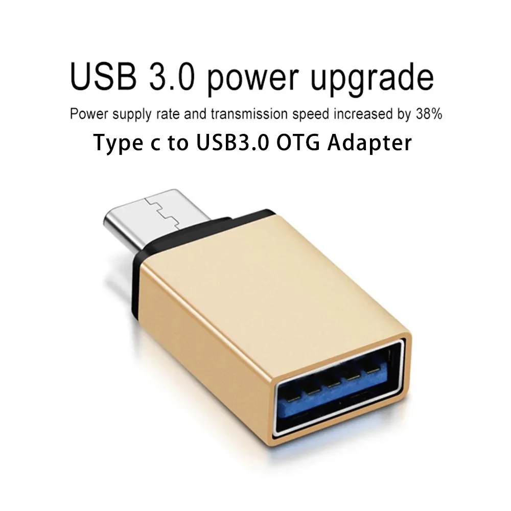 Hetai Tech Hetai Tech USB 3.0 OTG Adapter Type-C to USB-A 4.7g — product photo