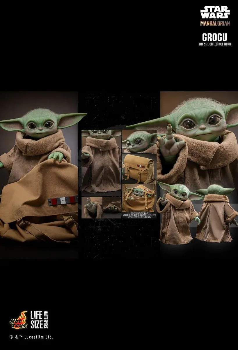 Hot Toys Hot Toys LMS015 Grogu life-size action figure 37.5 cm — product photo
