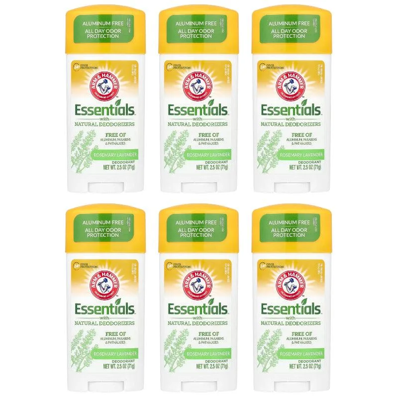 Arm &amp; Hammer Arm &amp; Hammer ARM-DEO-6PK Deodorant Rosemary Lavender 2.5 oz 6-Pack — product photo