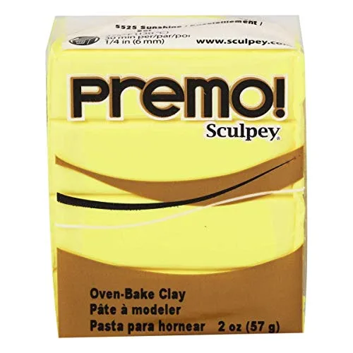Sculpey Sculpey Premo Polymer Clay Sunshine 2oz — product photo