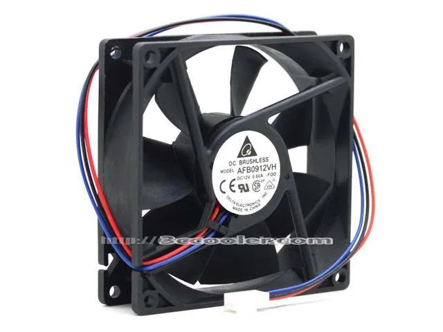 Zyvpee Zyvpee AFB0912VH FOO 3800RPM 81.42 CFM 90x90x25mm case fan — product photo