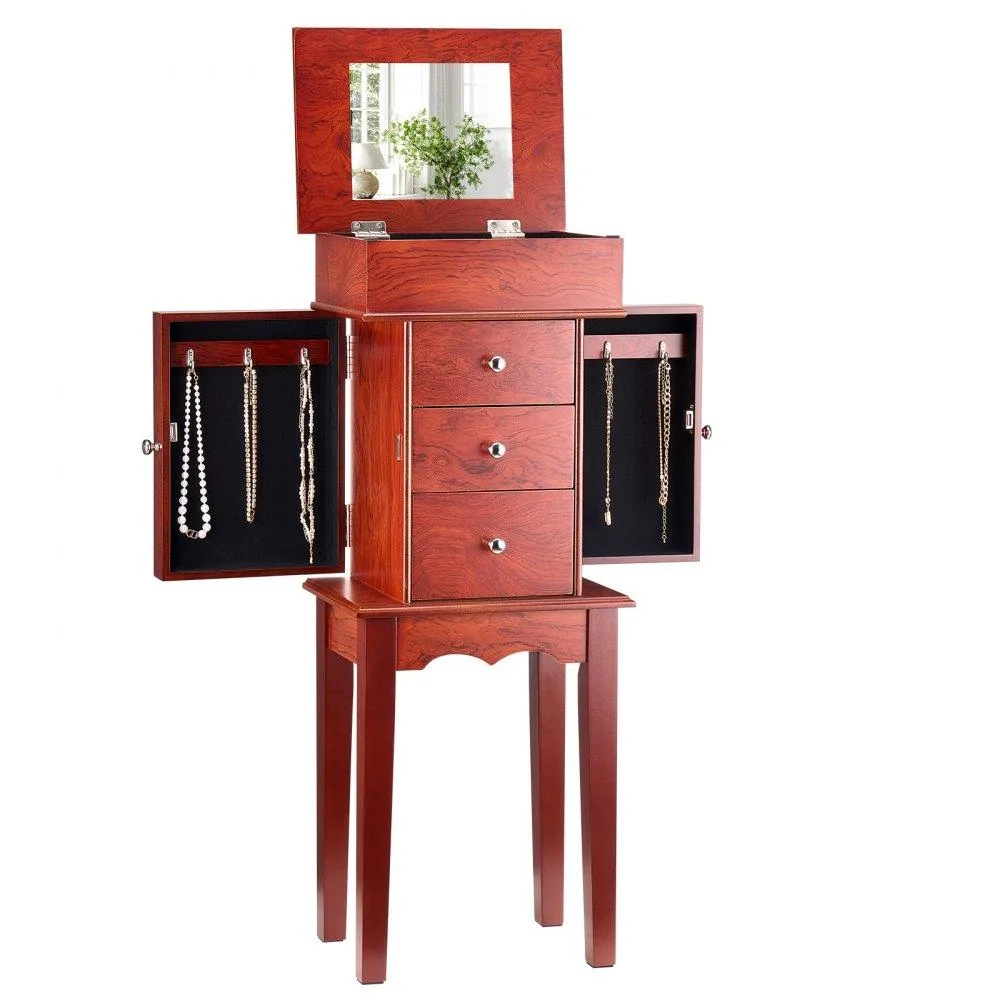 VEVOR VEVOR Jewelry Cabinet Armoire PY-2501SS 13 x 10 x 33.7 in — product photo