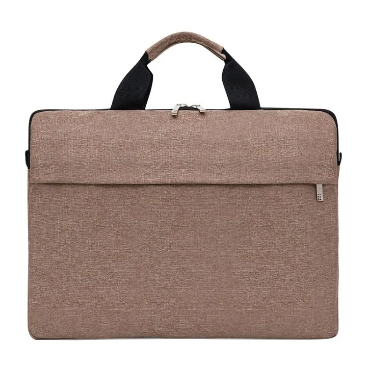 allentian allentian 14 inch laptop bag Brown — product photo