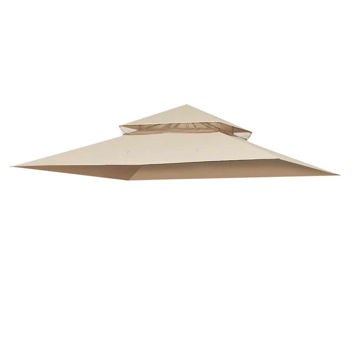 Yescom USA, Inc. Yescom USA, Inc. 10.6'x10.6' Gazebo Top Replacement Madaga/L-GZ136PST2 Light Beige — product photo