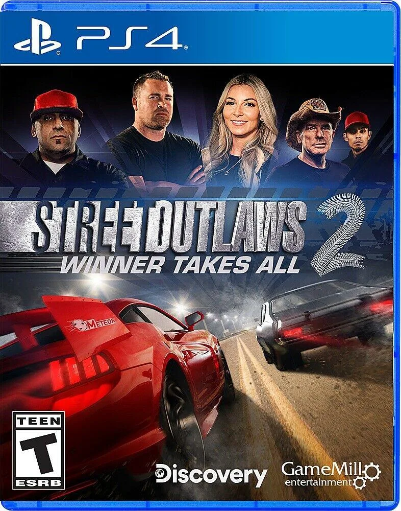 Game Mill Entertainment Game Mill Entertainment Street Outlaws 2 Winner Takes All PS4 game — product photo