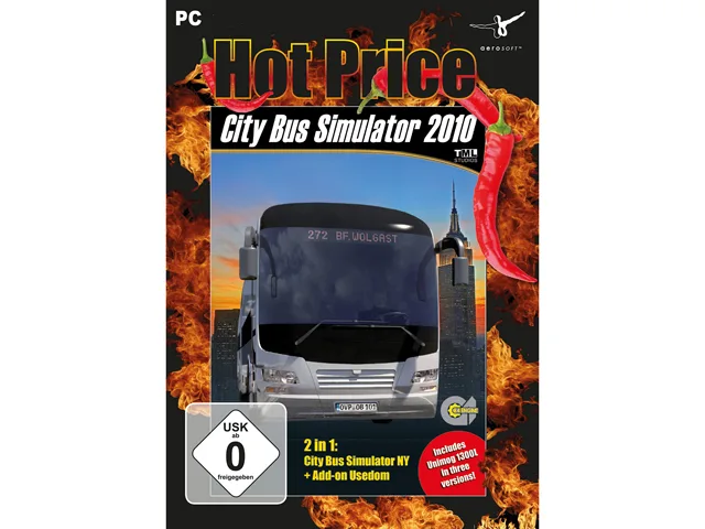 Aerosoft GmbH Aerosoft GmbH 40908 New York Bus Simulator downloadable game — product photo