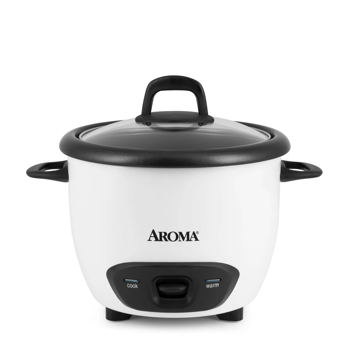  Aroma Housewares ARC-743G 3-Cup Rice Cooker White — product photo