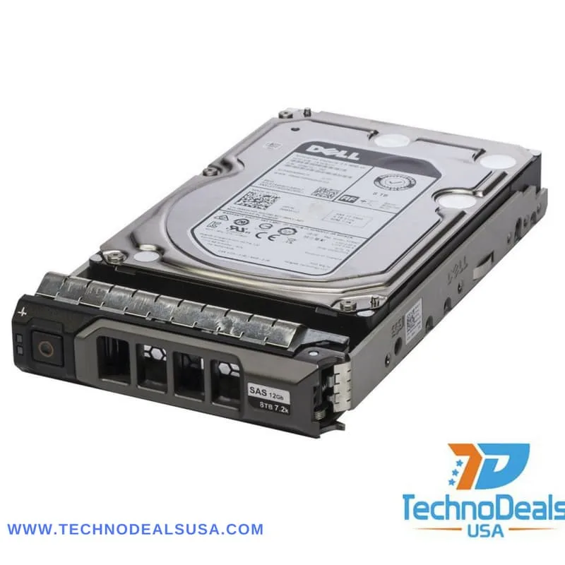DELL DELL GKWHP 8TB 3.5" SAS 12Gb/s 7200 RPM internal hard drive — product photo