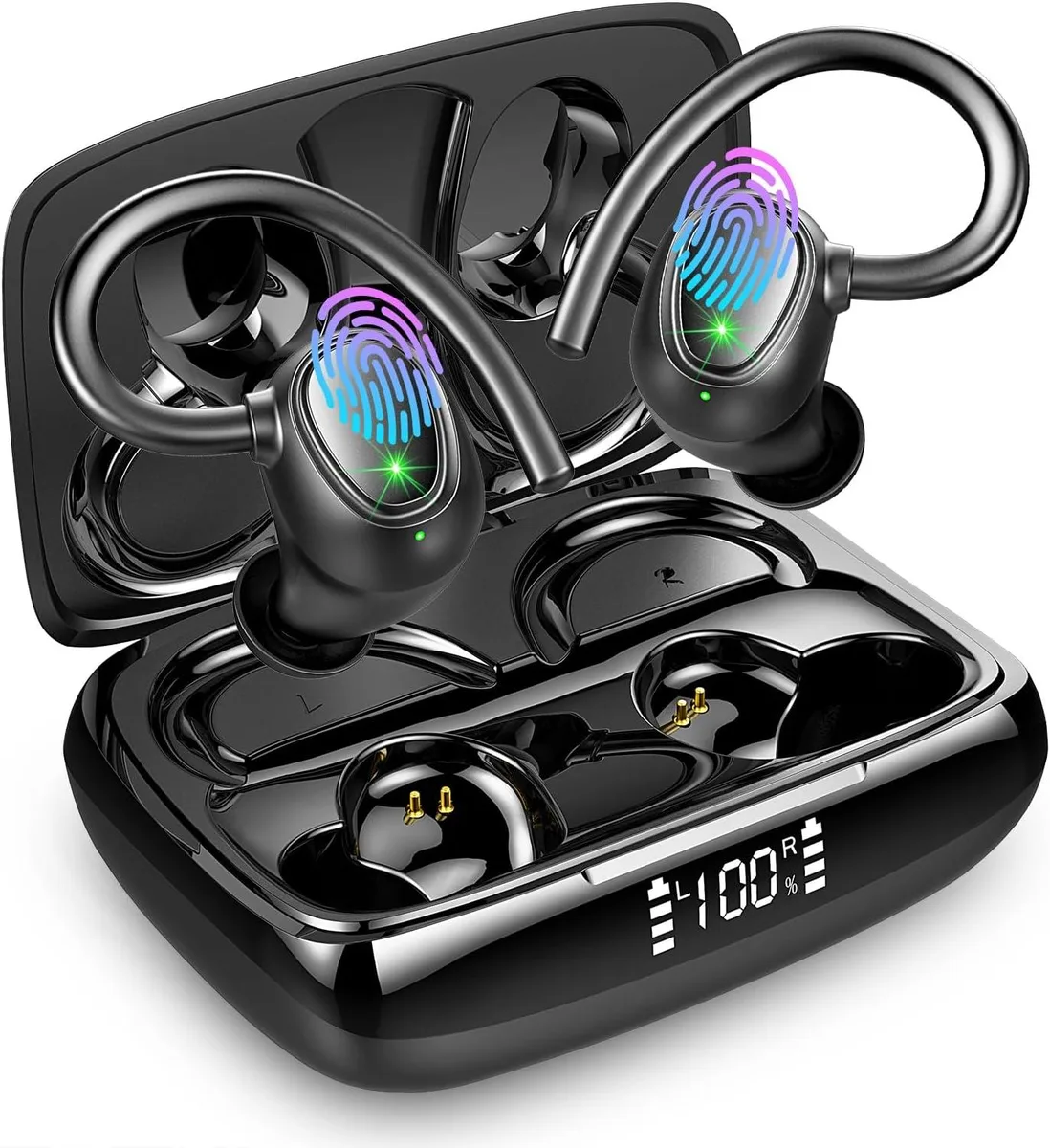 AUTYUE AUTYUE i21Earbuds Bluetooth 5.3 Earbuds Black 48H IP7 — product photo