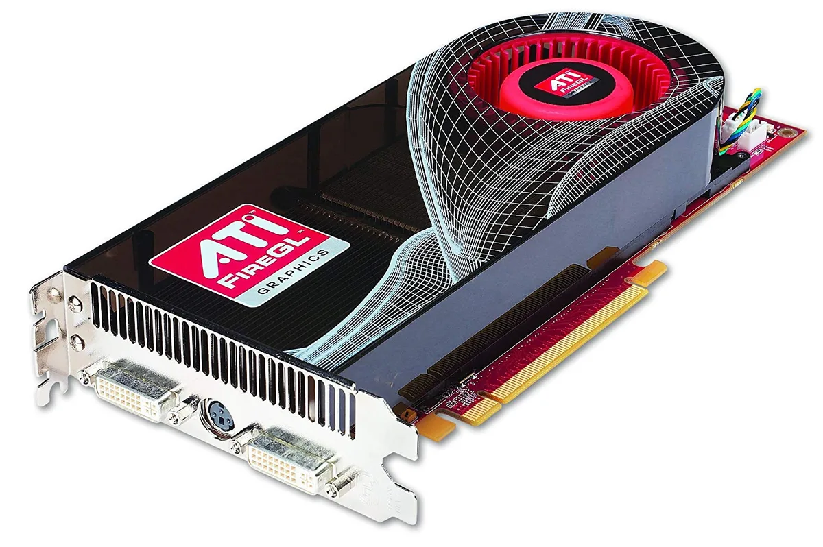 ATI ATI FireGL V7600 512Mb PCI-Express x16 400MHz video card accessory — product photo