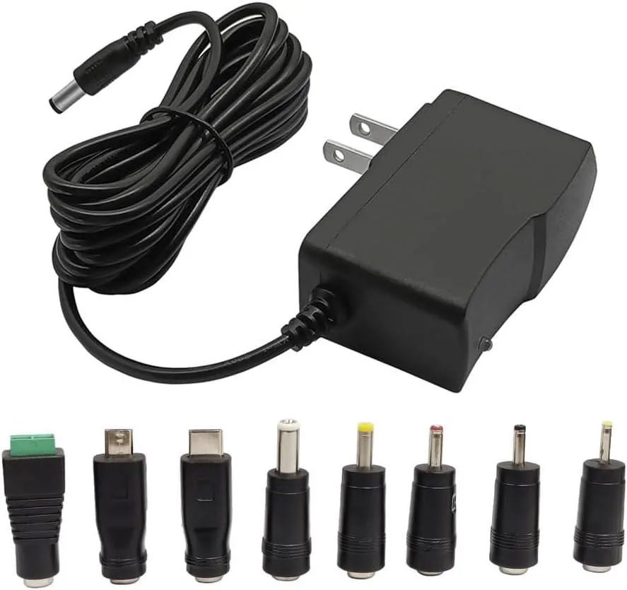 BASEUS BASEUS 5V 1A AC Adapter 9.6 ft USB-C 8 Tips — product photo