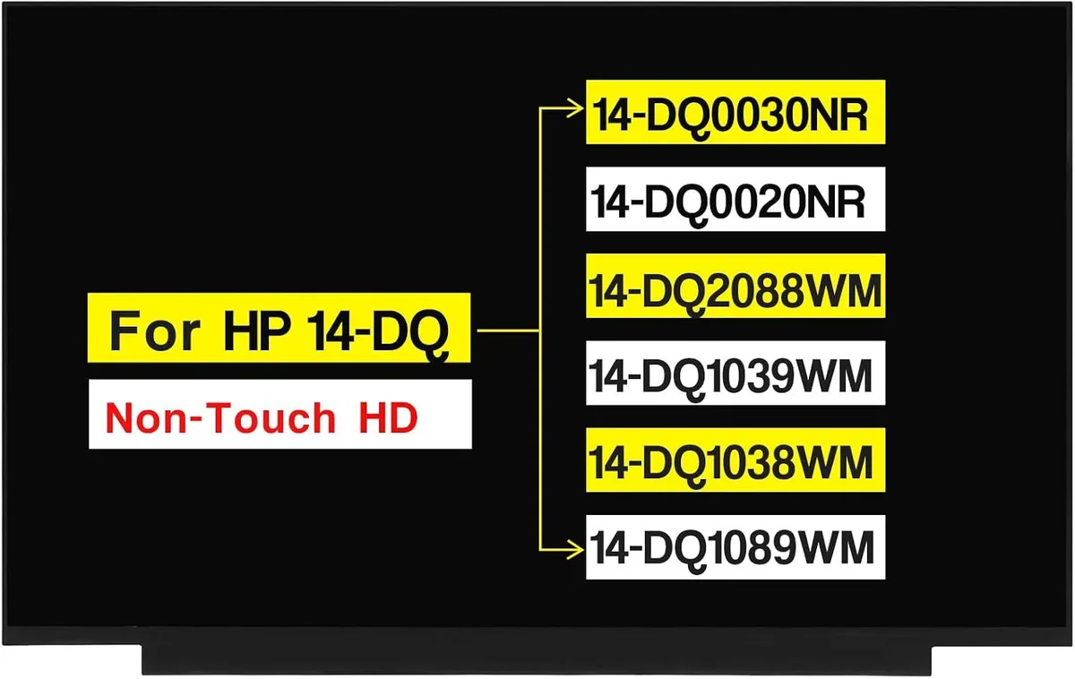 NUOLAISUN NUOLAISUN B140XTN07.3 14.0 Inch HD 1366x768 30 Pin Non-Touch Laptop Screen — product photo