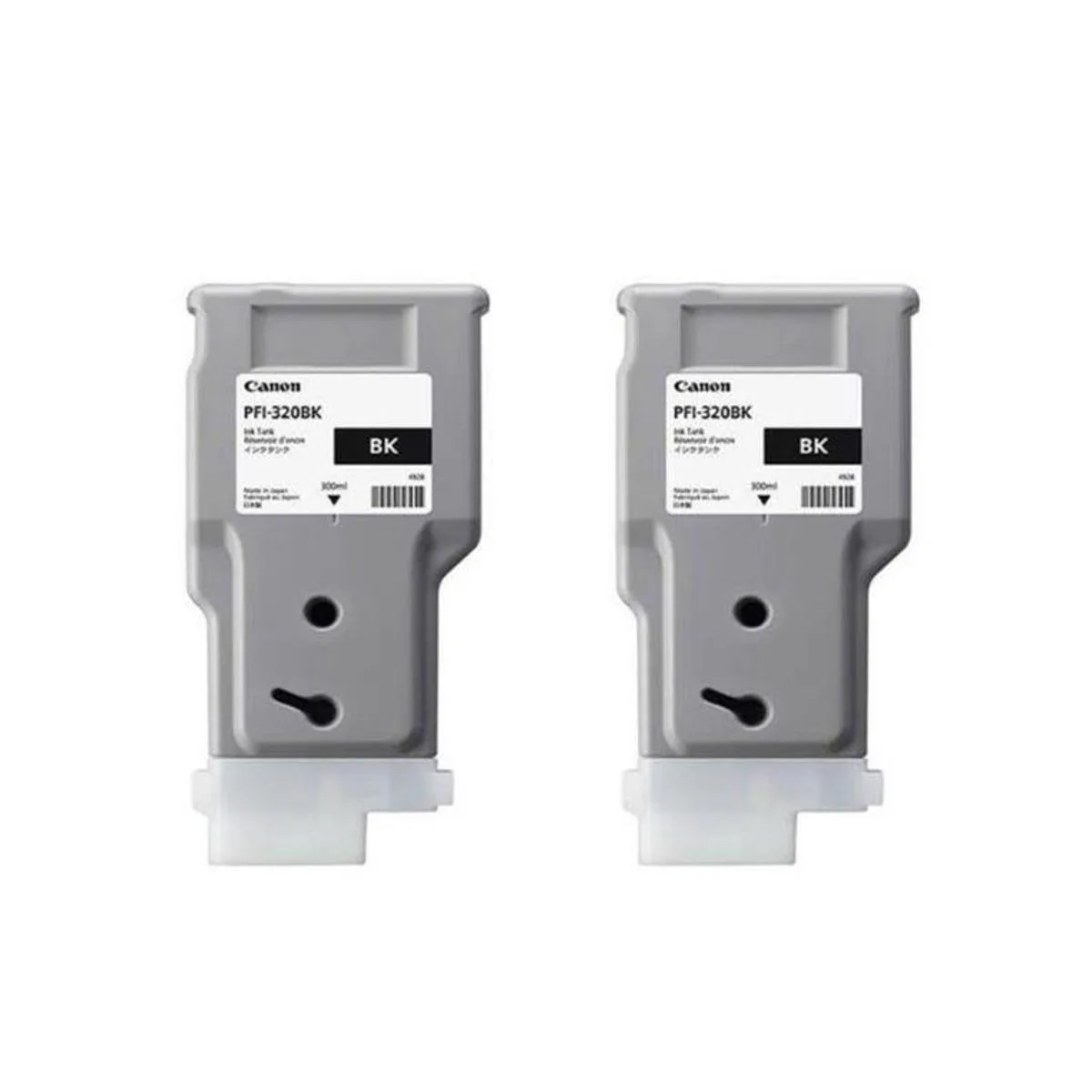 Canon Canon PFI-320 Pigment Ink Tank Black 2-Pack 300ml ink cartridges (genuine brands) — product photo