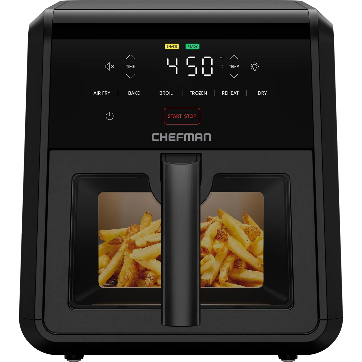  Chefman TurboFry RJ38-7TW 7 Qt Air Fryer Black — product photo