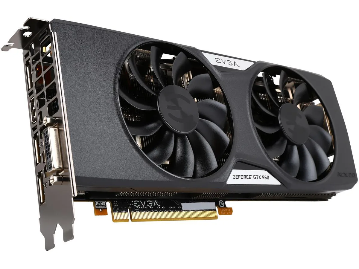 EVGA EVGA GeForce GTX 960 04G-P4-3967-KR 4GB SSC graphics card — product photo