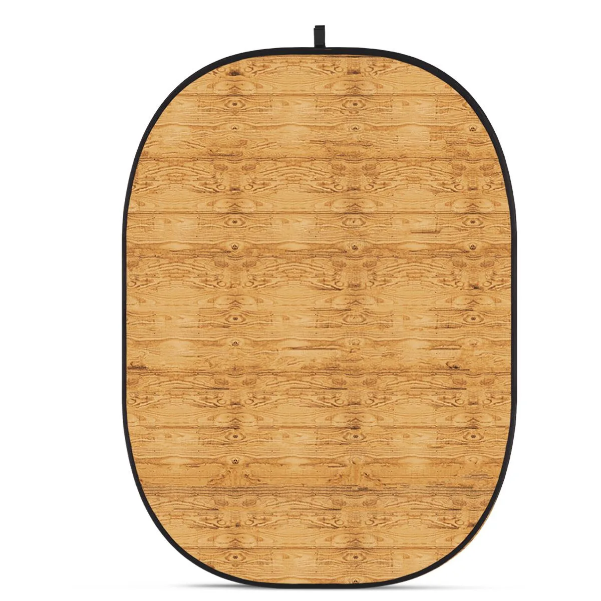 Glow Edge Glow Edge CBA-WW0002 5x6.5' Fabric Collapsible Backdrop Wooden Wall — product photo