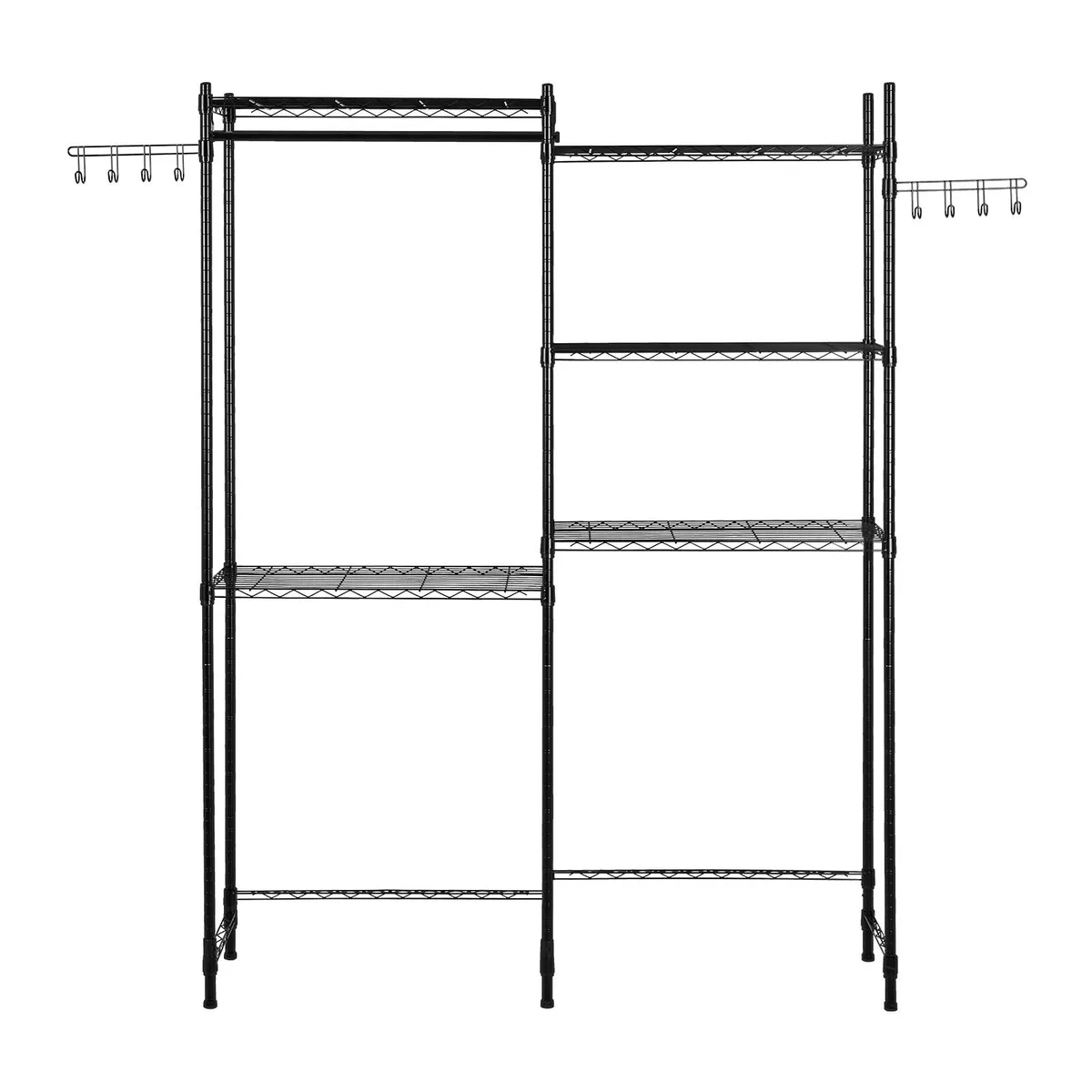 VEVOR VEVOR 5-Tier Over Washer Dryer Storage Shelf Black 1470mm — product photo
