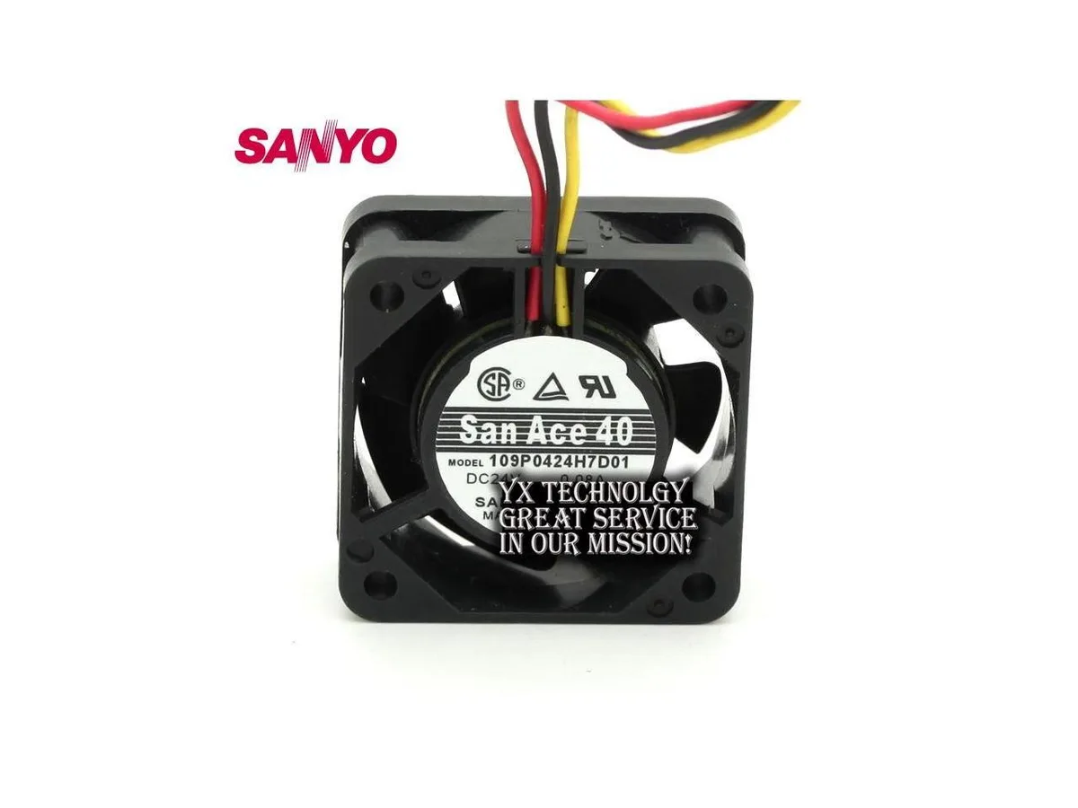 Fans Fans 109P0424H7D01 24V 0.08A 40x40x15mm case fan — product photo