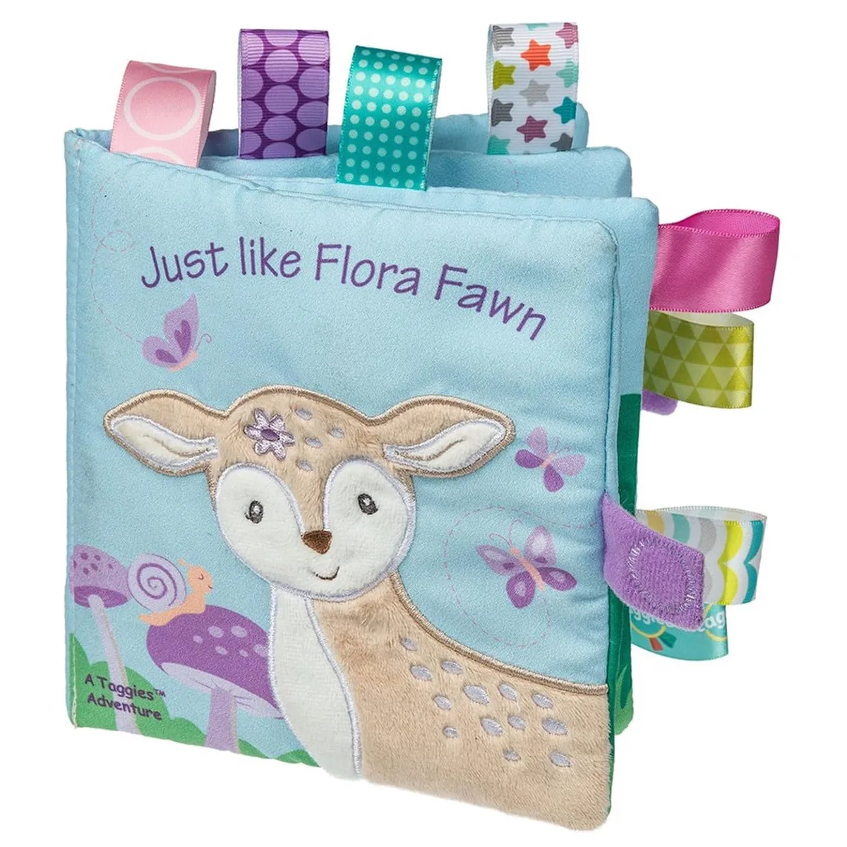 Mary Meyer Stuffed Toys Mary Meyer Taggies Soft Cloth Book Flora Fawn 6"x6 — product photo