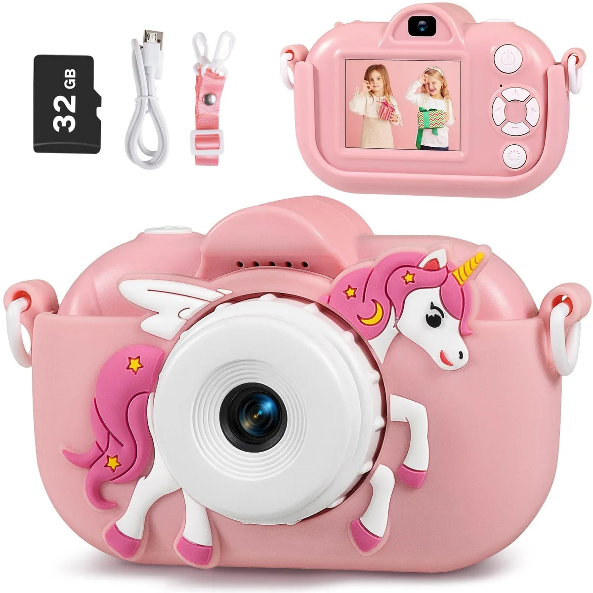 Polaroid PIXPRO A-501-6Pink 48MP 1080P Kids Camera — product photo