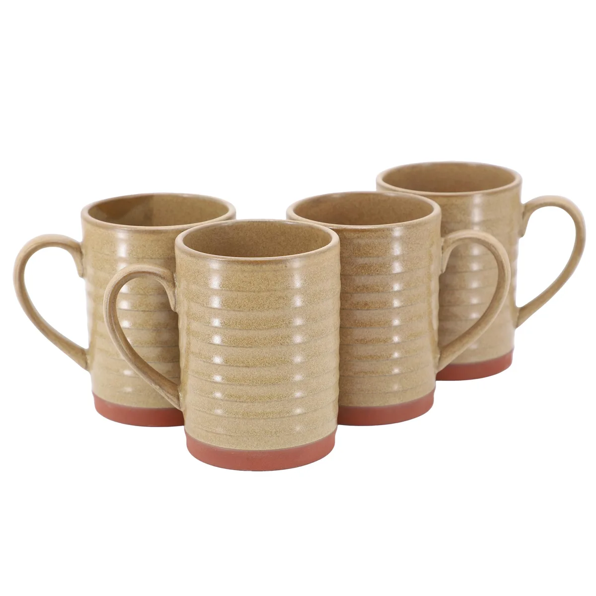 Gibson Home Gibson Home 510122236M Terra Bella 4-Piece 18.5oz Terracotta Drinkware Set — product photo