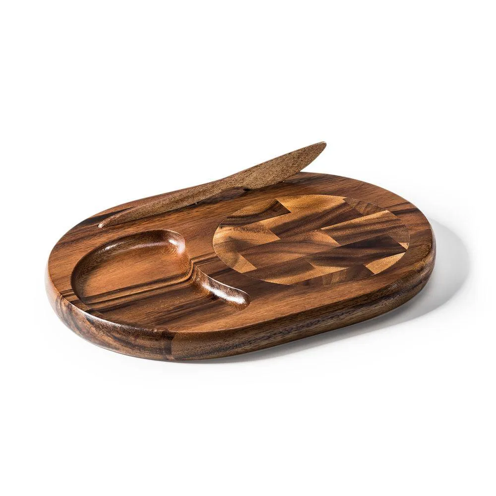 Kalmar Home Kalmar Home Oval Bornholm Cheeseboard with Knife 12 — product photo