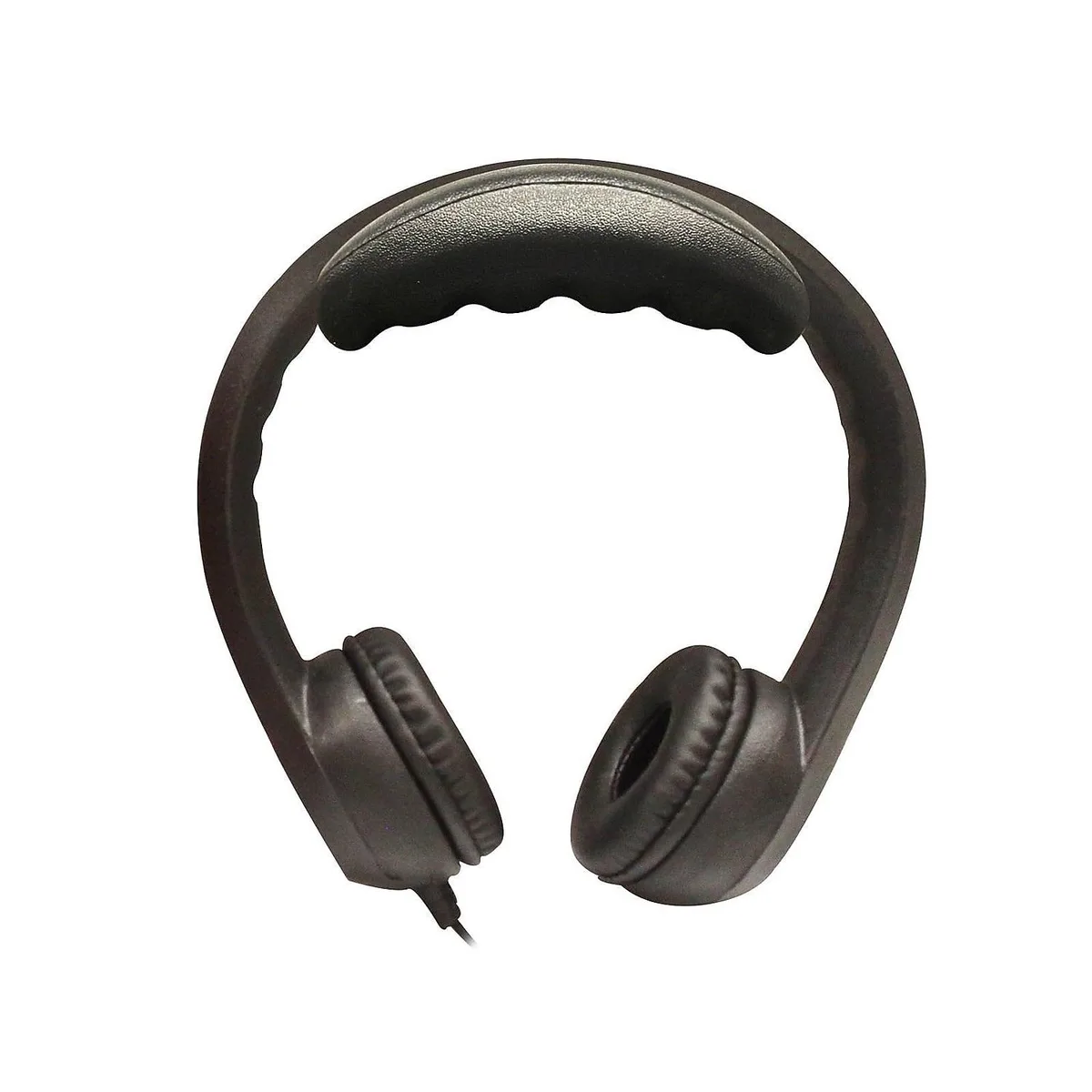 HamiltonBuhl HamiltonBuhl Flex-Phones Kids Foam Headphones Black 30mm 3.5mm — product photo