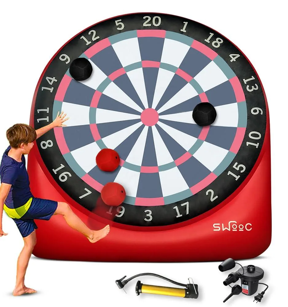  Swooc Games Premium Inflatable Giant Kick Darts 15+ Ways to Play — product photo