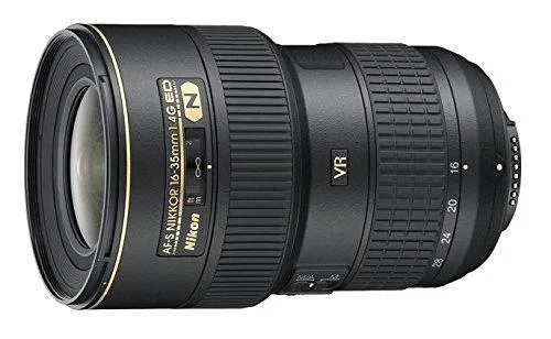 Nikon Inc Nikon AF-S FX NIKKOR 16-35mm f/4G ED VR Zoom Lens camera kit — product photo
