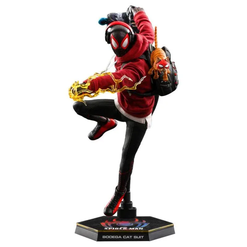 Hot Toys Hot Toys VGM50 Miles Morales Bodega Cat Suit 1/6 Collectible 31 cm 30 Points — product photo