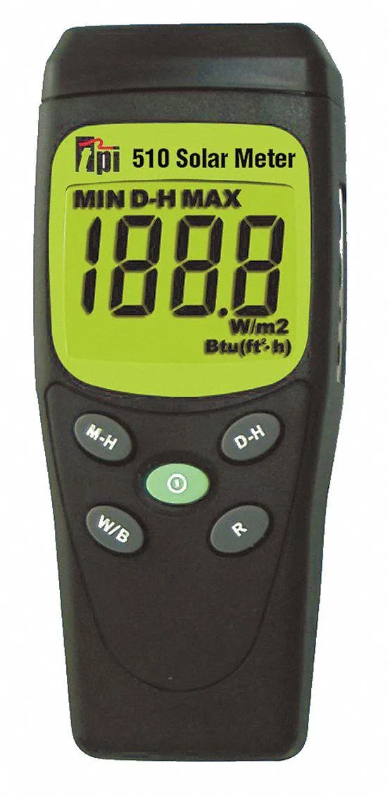  TEST PRODUCTS INTERNATIONAL 510 Solar Power Test Meter LCD — product photo
