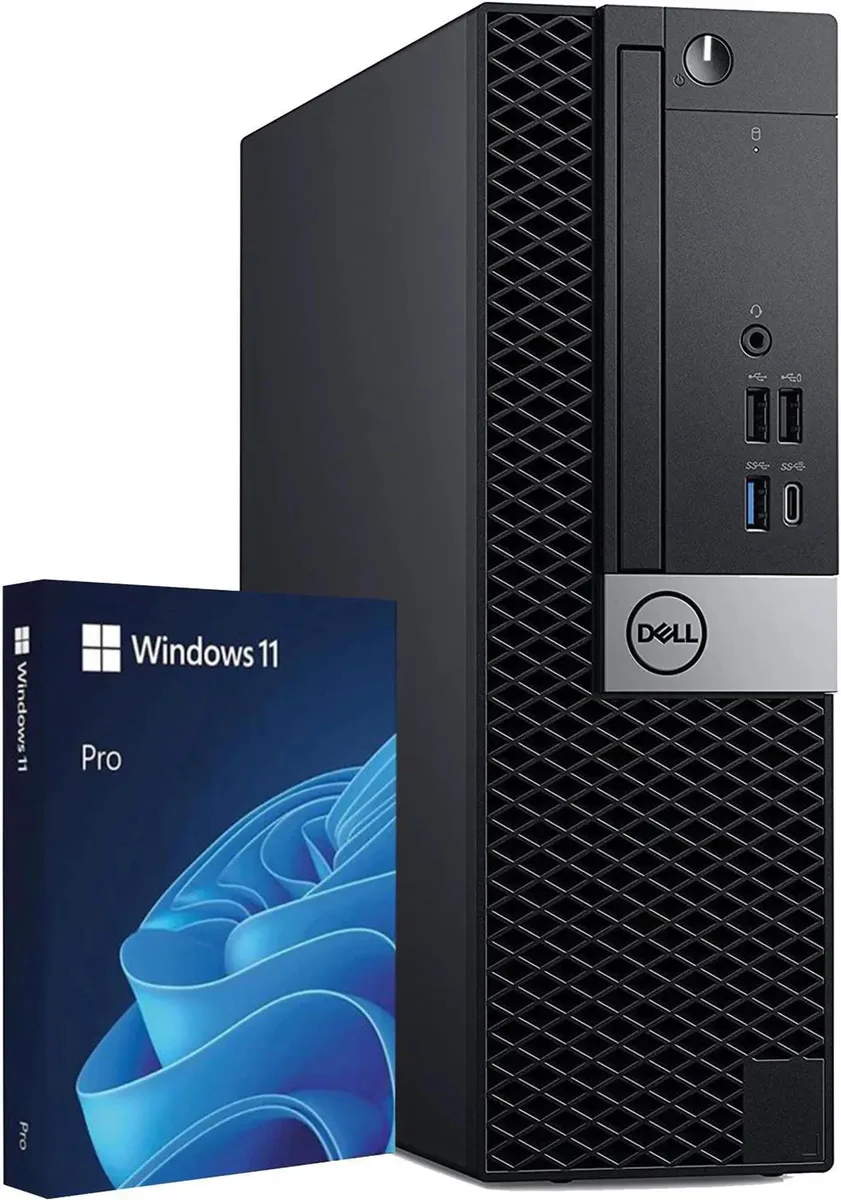 DELL DELL OptiPlex 7060 SFF i5-8500 3.00GHz 32GB DDR4 512GB NVMe WIFI 6E Bluetooth 5.2 Windows 11 Pro — product photo