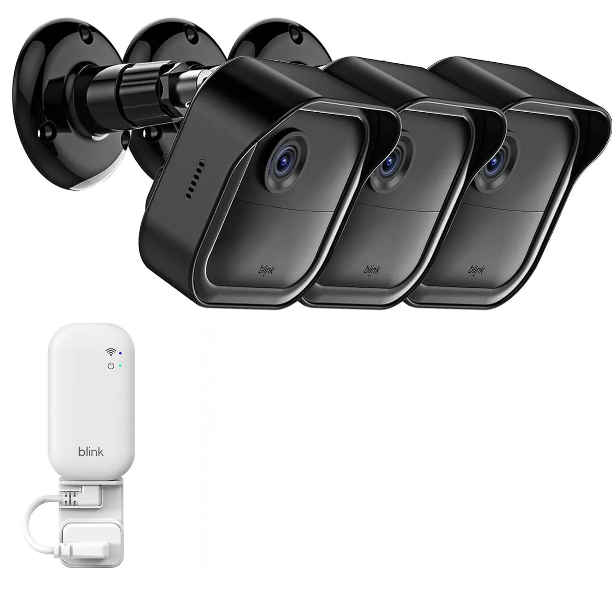  LOREX Arlo Hib9s02 Blink Outdoor 4/2K+/3rd Gen Mount 3 Pack 360° 90° Black — product photo