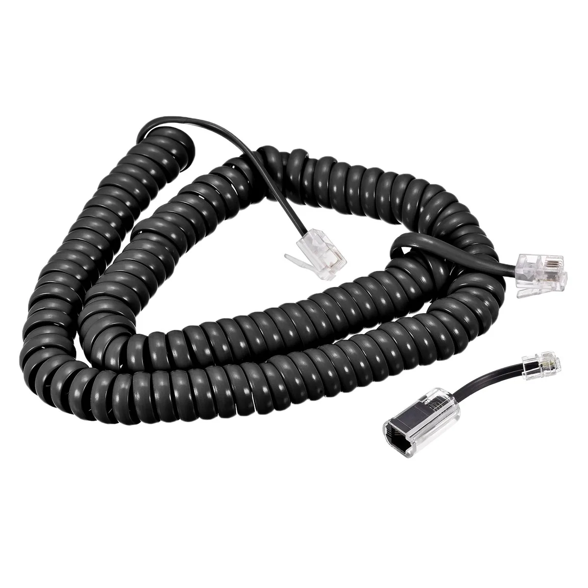 Unique-Bargains Unique-Bargains 360° Rotating Telephone Cord Detangler RJ9 9.84 ft — product photo