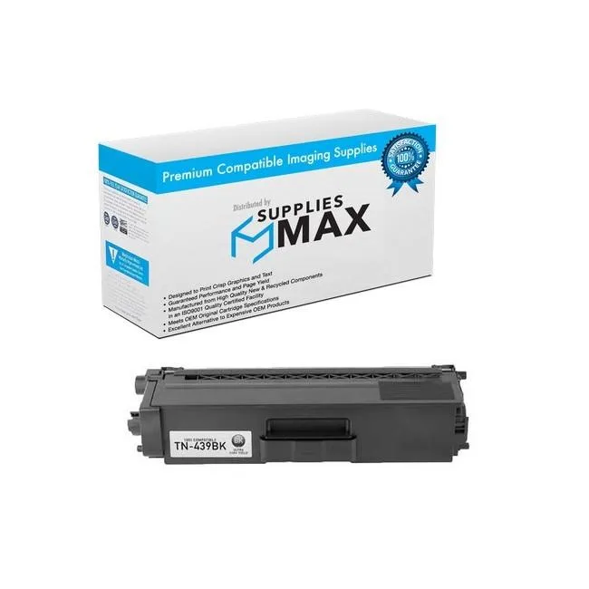 SuppliesMax SuppliesMax Compatible Toner Cartridge TN-439BK Black 9000 Pages — product photo