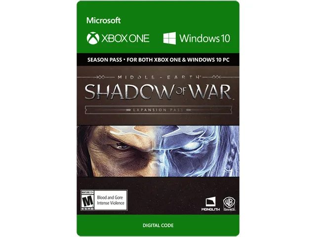 Warner Brothers Warner Brothers 7D4-00239 Middle-earth: Shadow of War Expansion Pass downloadable game — product photo