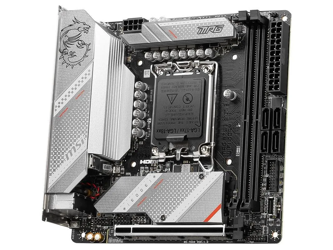 MSI MSI MPG B760I EDGE WIFI DDR4 Intel motherboard — product photo