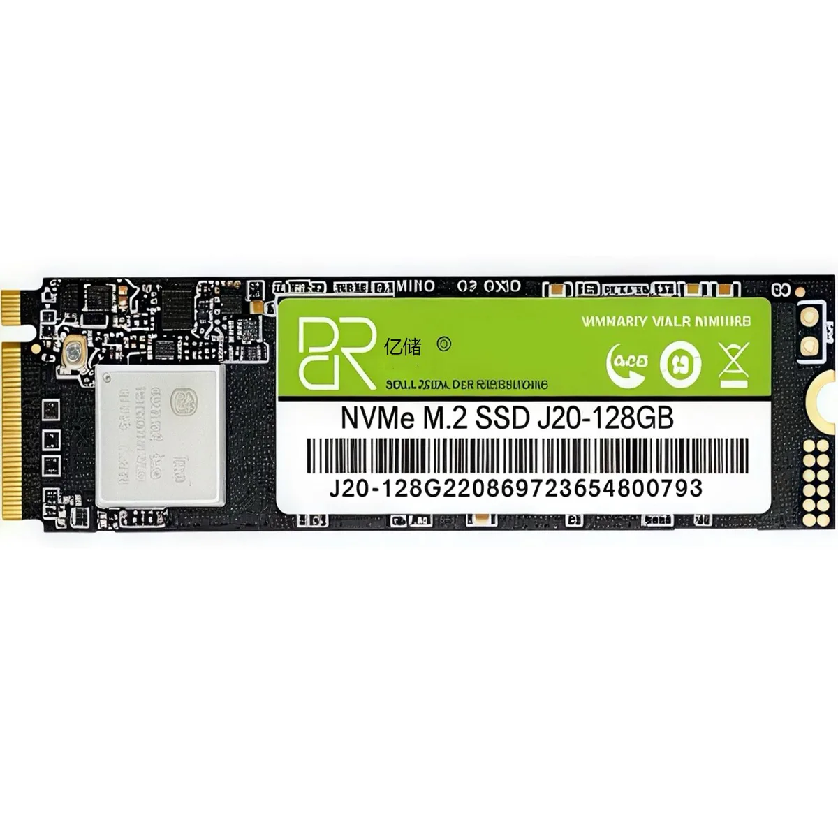 DUCI DUCI 128G NVME M.2 internal SSD Green — product photo