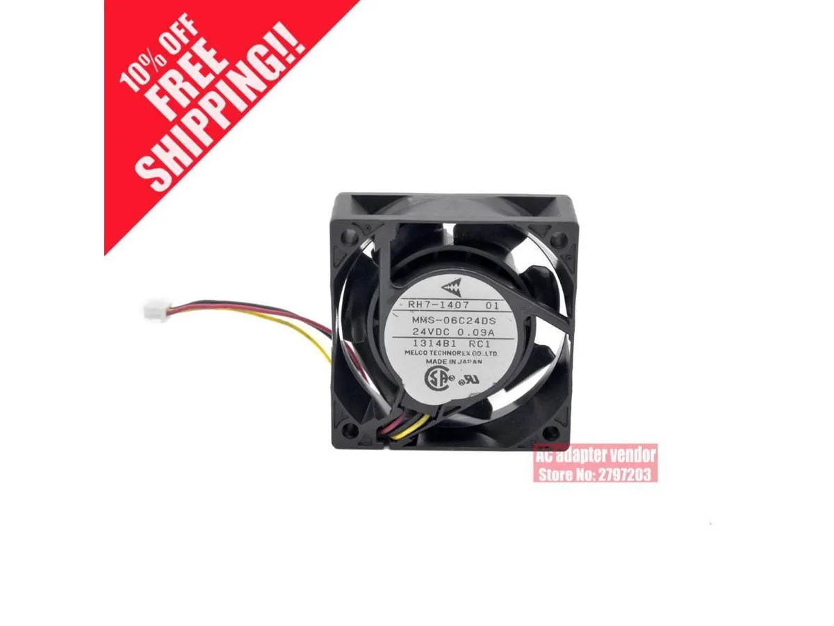 Fans Fans 6CM 6025 24V .09A inverter fan — product photo
