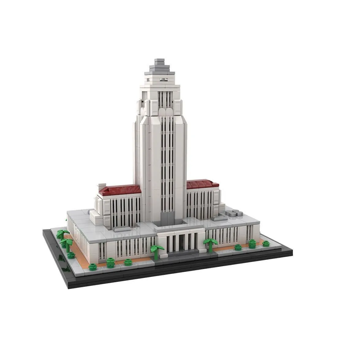 ZITIANYOUBUILD ZITIANYOUBUILD MOC-211470 1/800 Los Angeles City Hall 984PCS — product photo