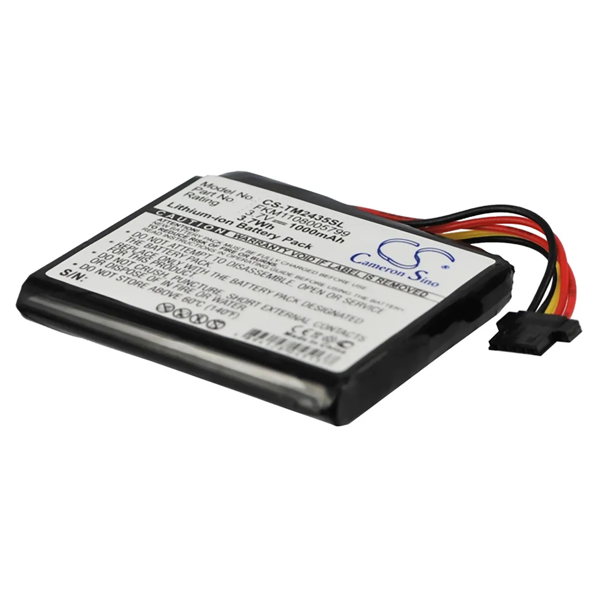Cameron &amp; Co Cameron &amp; Co DS-CS-TM2435SL GPS accessory battery 3.7V 1000mAh black — product photo