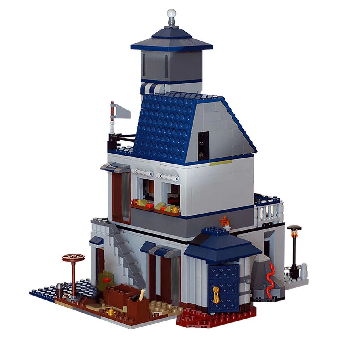 ZITIANYOUBUILD ZITIANYOUBUILD C4472 Secret Hideout Modular Building 1028 Parts — product photo