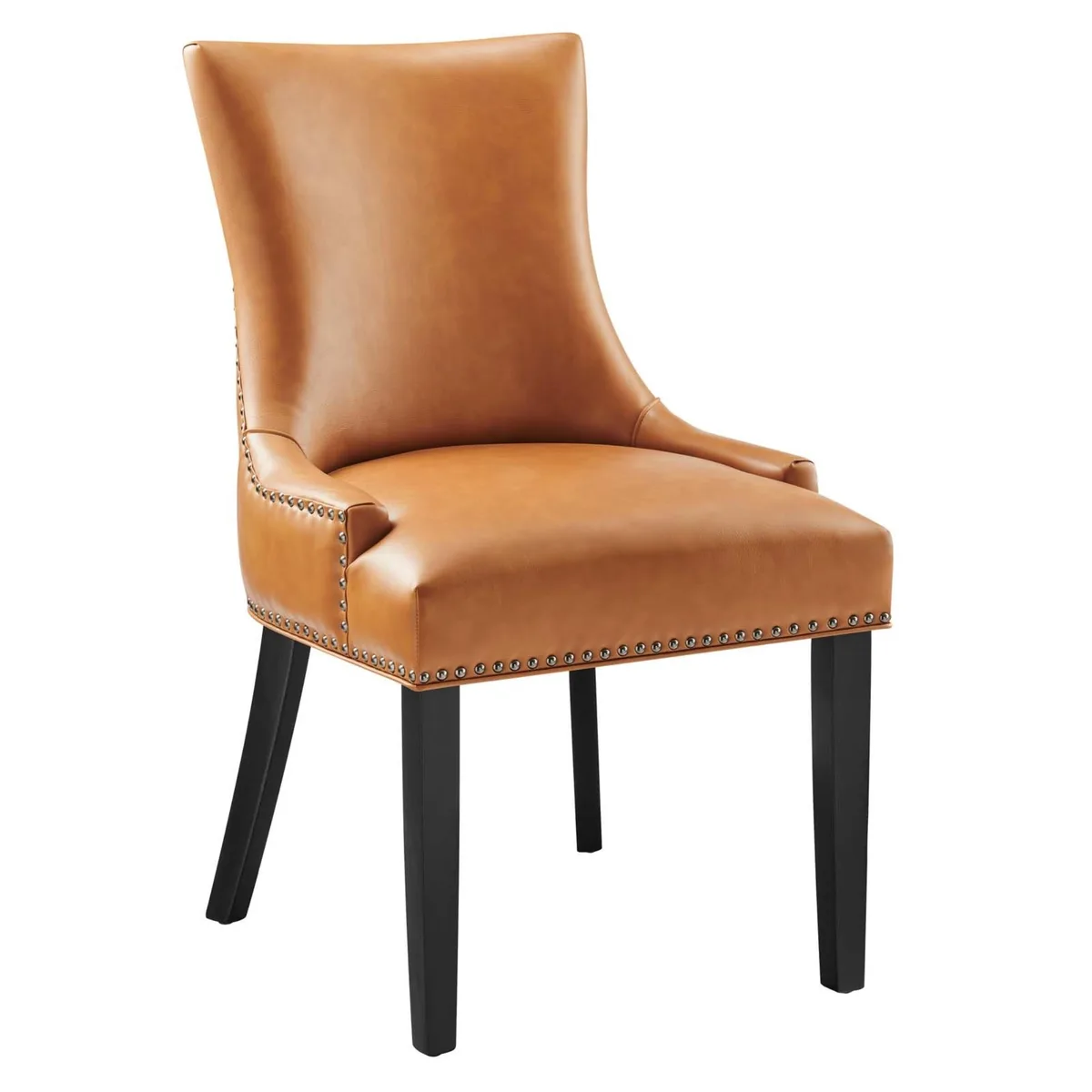 LexMod LexMod Marquis Vegan Leather Dining Chair 25"L x 22"W x 36"H — product photo