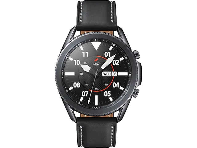 SAMSUNG SAMSUNG Galaxy Watch3 45mm Mystic Black SM-R840NZKAXAC — product photo