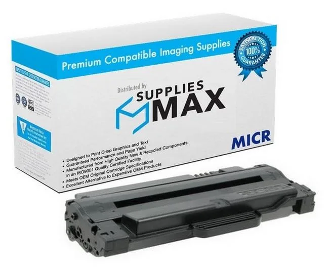 SuppliesMax SuppliesMax MLT-D105L-MICR 2-pack toner cartridge 2500 pages — product photo