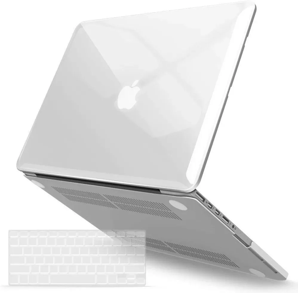 Werleo Werleo A1502 hard shell laptop case 13 inch Crystal Clear with keyboard cover — product photo