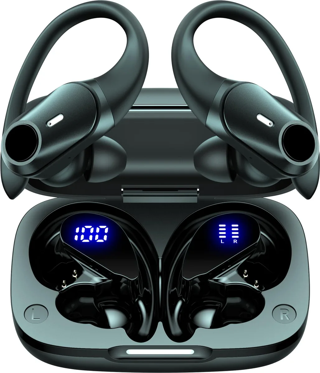  GOLREX T59 Active Noise Cancelling Earbuds 80H Black — product photo