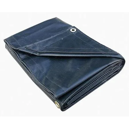 Value Brand Value Brand Tarp Vinyl 8 x 10 ft 20 Mil Heavy Duty Black — product photo